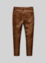 Angular Leather Pants