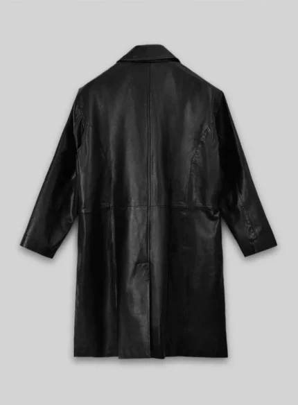 Ashley Roberts Leather Long Coat