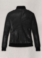 Black Amy Adams Leather Jacket.