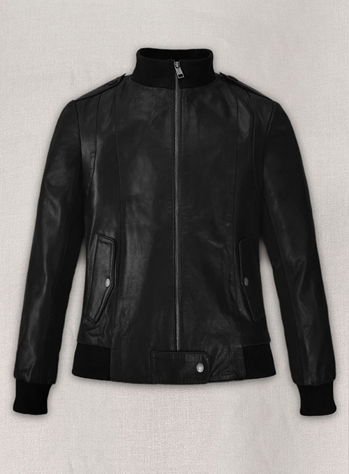 Black Amy Adams Leather Jacket Black Amy Adams Leather Jacket