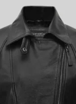 Black- Leather Moto Jacket