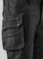 Brad Pitt Leather Pants