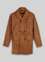 Brad Pitt Legends of the Fall Leather Trench Coat