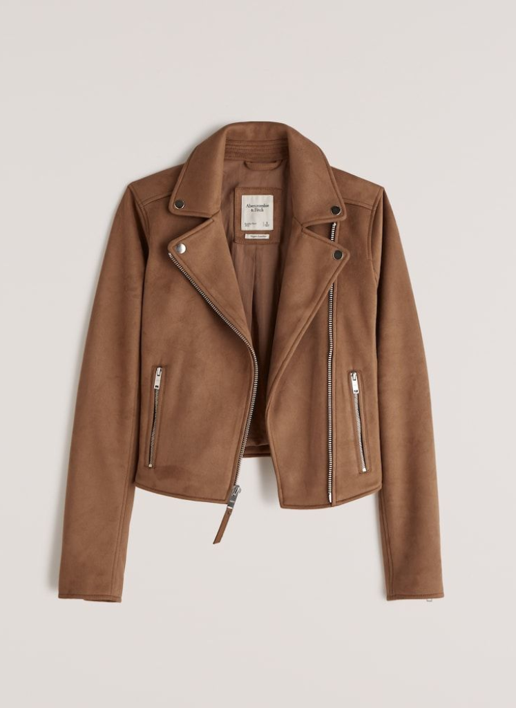 Brown Faux Leather Jacket Brown Faux Leather Jacket