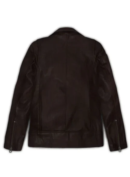 Brown Hannah Quinlivan Skyscraper- Leather Jacket