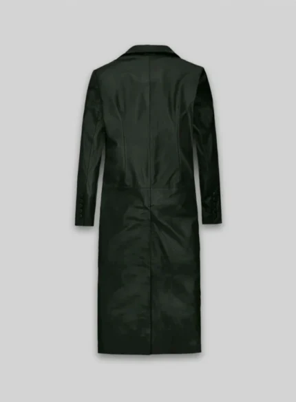 Chelsea Leather Long Coat