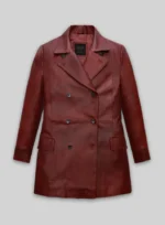 Dakota Johnson Madame Web Leather Trench Coat