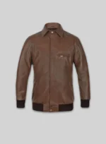 Hunter Bomber Leather Jacket