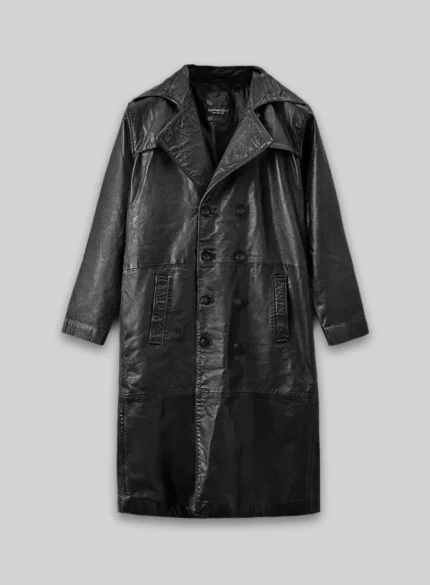 Javier Bardem Skyfall Leather Trench Coat