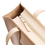 Leather Large Lola Zipper Crossbody Tote-