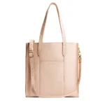 Leather Large Lola Zipper Crossbody Tote