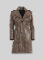 Leather Long Coat