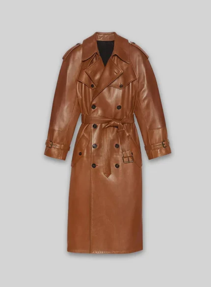 Leather Long Coat