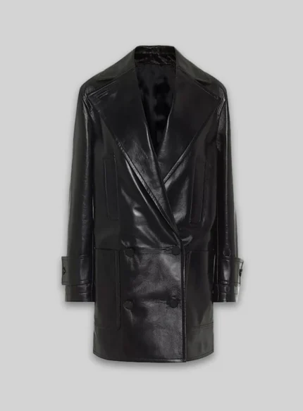 Leather Trench Coat