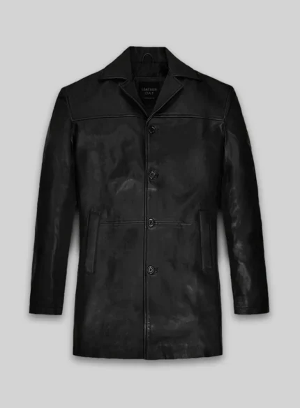Martin Lawrence Leather Trench Coat