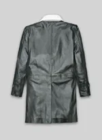 Metallic Lurex Gray Tom Hardy Trench Coat
