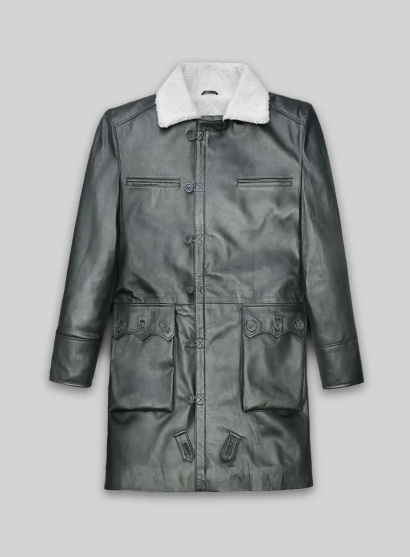Metallic Lurex Gray Tom Hardy Trench Coat Metallic Lurex Gray Tom Hardy Trench Coat