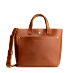 Leather Mini Crossbody Tote