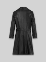 Mock Duster Leather Long Coat