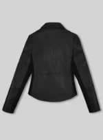Modern Stretch- Leather Blazer