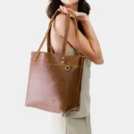 Leather Amelie Shoulder Bag Montana Tote