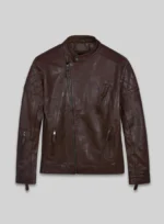 Moto Biker Leather Jacket
