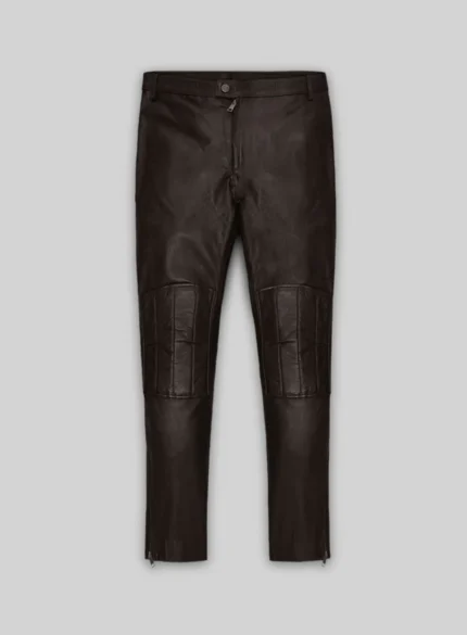 Nick Jonas Leather Pants