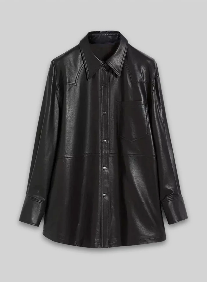 Oaklane Leather Trench Coat Oaklane Leather Trench Coat