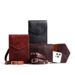 Leather Parker Phone Bag-