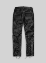 Ryder Leather Biker Jeans