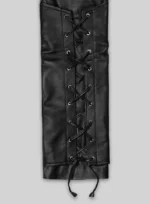 Ryder Leather Biker Jeans