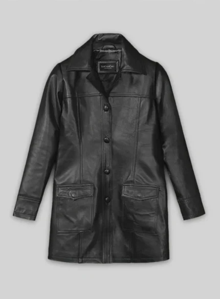 Sandra Bullock Murder by Numbers Leather Trench Coat