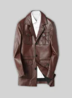 Scout Leather Trench Coat