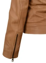 Soft Hunter Tan Washed & Wax Leather Jacket