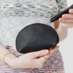 Leather Taco Tassel Pouch