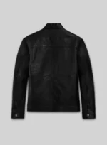 Thunder Storm- Black Biker Leather Jacket