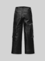 Urban Explorer Leather Cargo Pants