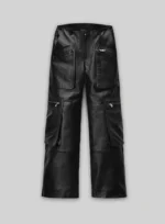 Urban Explorer Leather Cargo Pants