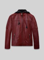 Rodeo Hooded Leather Jacket
