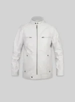 White Leather Jacket