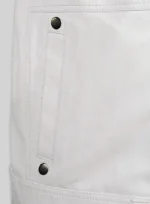 White Leather Jacket