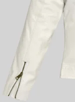 White - premium Leather Jacket